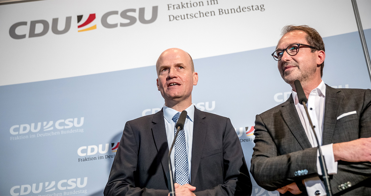 Ralph Brinkhaus folgt Volker Kauder CSU Landesgruppe