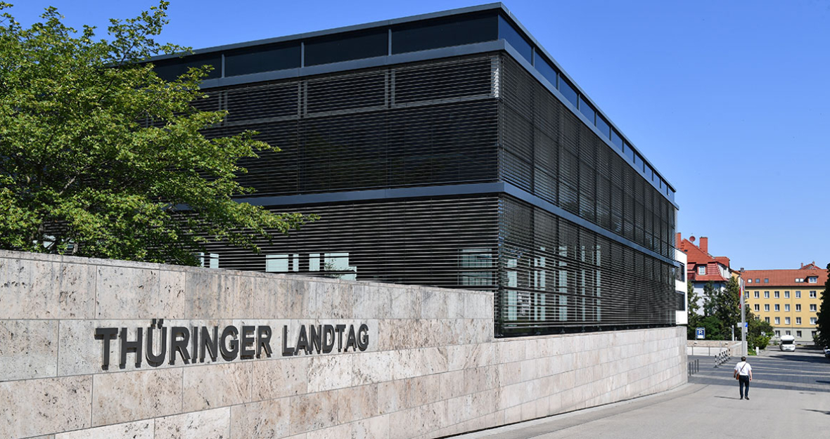 Thüringer Landtag in Erfurt