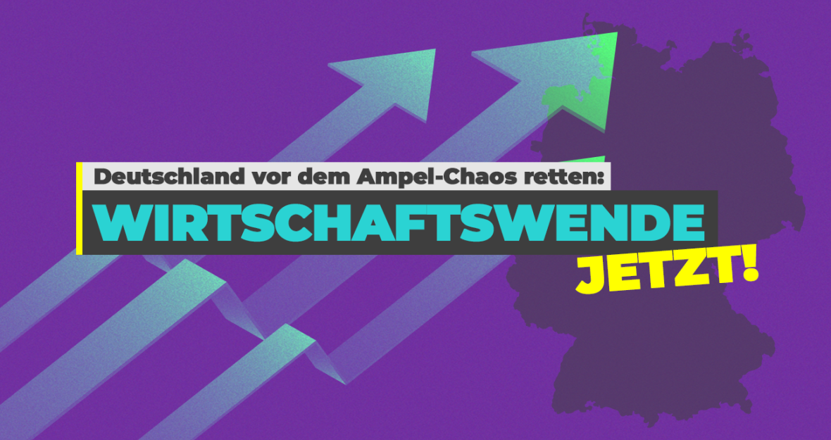 Sharepic Wirtschaftswende