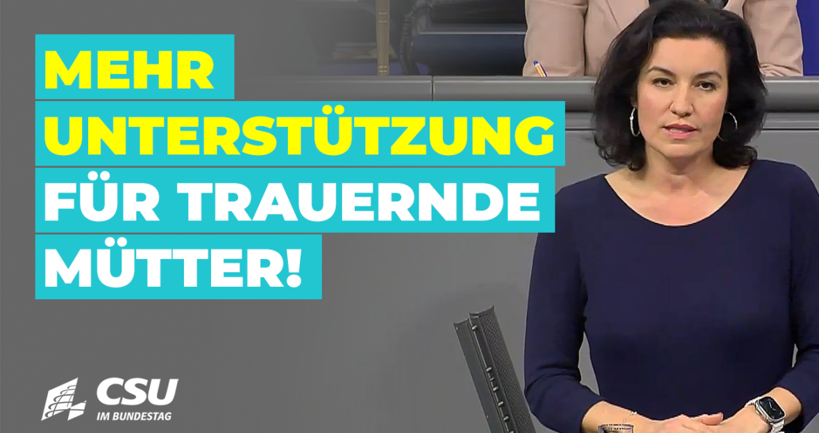 Dorothee Bär am Rednerpult im Plenum des Deutschen Bundestages