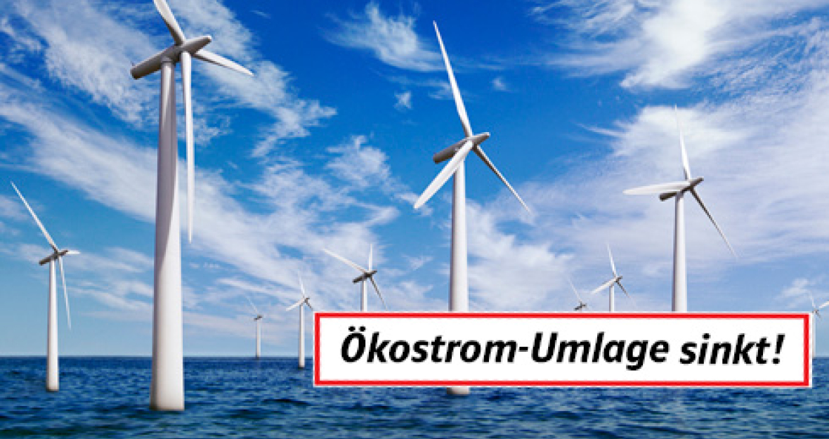 Anstieg der Ökostrom-Umlage aufgehalten_490x275