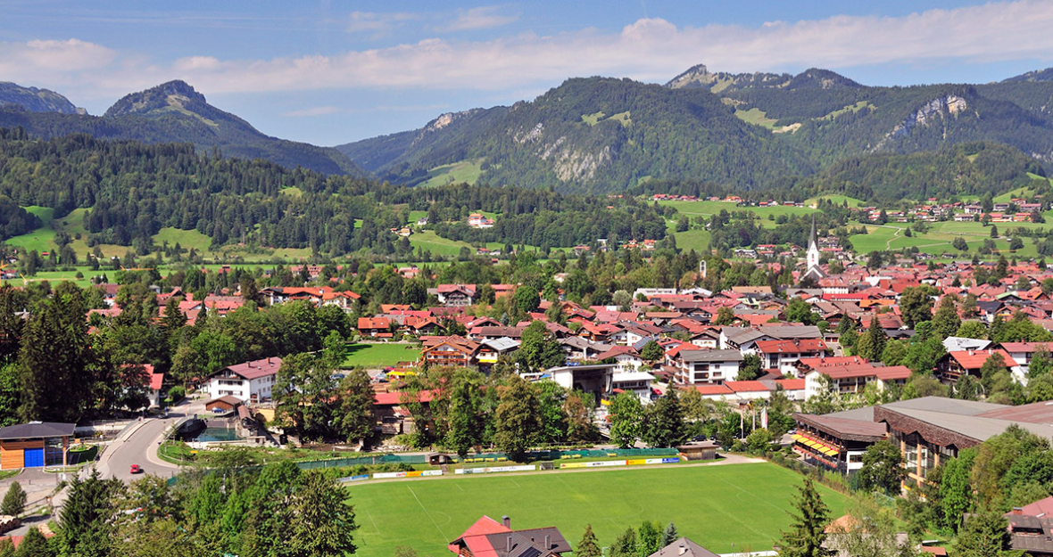 Ortsansicht von Oberstdorf