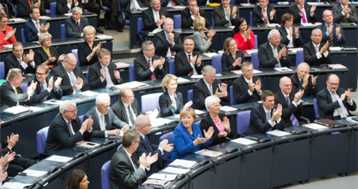 Bundestag: Konstituierende Sitzung des 18. Deutschen Bundestag