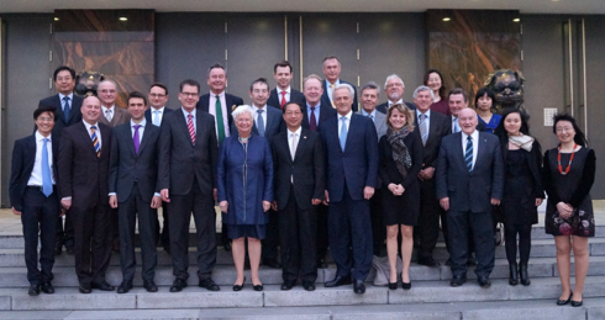 CSU-Landesgruppe zu Gast in der Chinesischen Botschaft