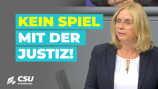 Andrea Lindholz im Plenum des Deutschen Bundestages