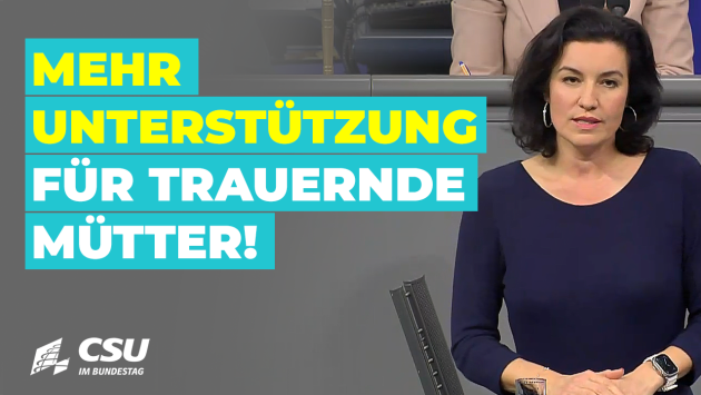 Dorothee Bär am Rednerpult im Plenum des Deutschen Bundestages