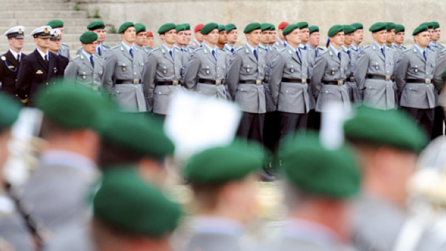 Rekruten der Bundeswehr