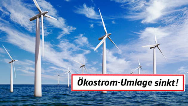 Anstieg der Ökostrom-Umlage aufgehalten_490x275