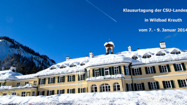 Klausurtagung Wildbad Kreuth 2014