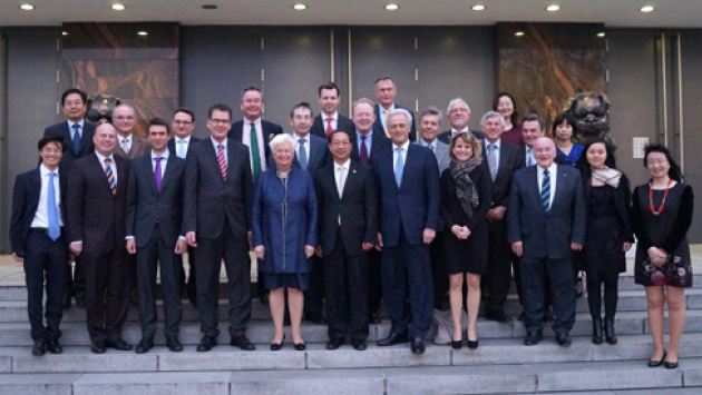 CSU-Landesgruppe zu Gast in der Chinesischen Botschaft