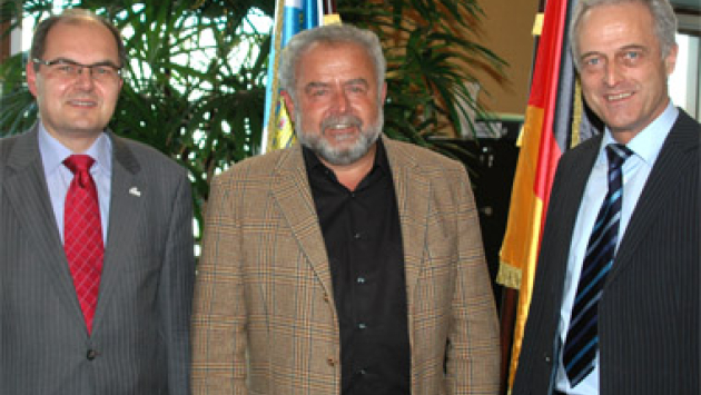 Dr. Peter Ramsauer, Dr. Reinhard Erös und Christian Schmidt