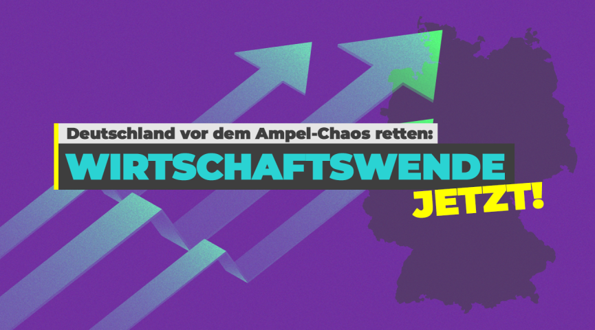 Sharepic Wirtschaftswende