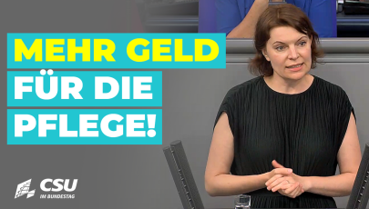 Emmi Zeulner im Plenum des Deutschen Bundestages