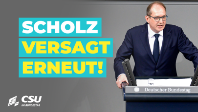 Alexander Dobrindt im Plenum des Deutschen Bundestages